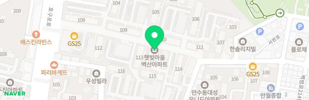햇빛벽산아파트 101동 놀이터 지도 이미지