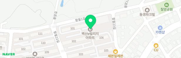 벽산e-빌리지 105동 놀이터 지도 이미지