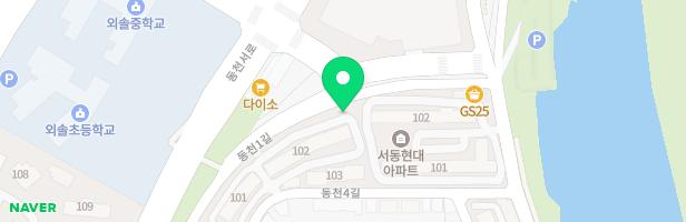 두강팔래스 놀이터 지도 이미지