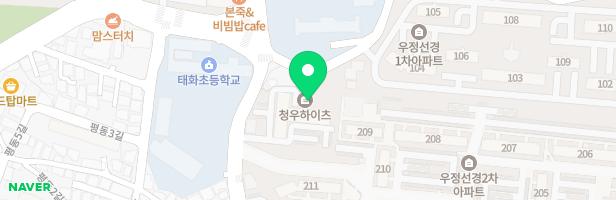 청우하이츠 놀이터 지도 이미지