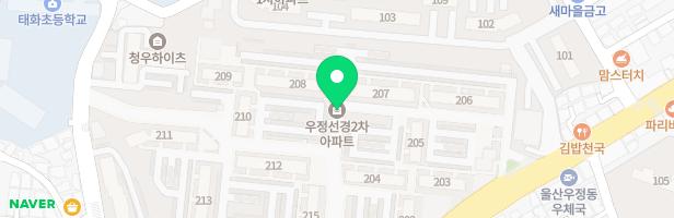 우정선경2차 209동앞 놀이터 지도 이미지