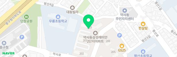 삼성래미안2차 203동앞 놀이터 지도 이미지