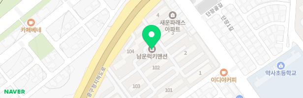 남운럭키아파트 놀이터 지도 이미지