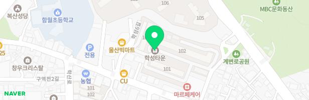 남운학성타운 놀이터 지도 이미지