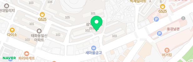 삼익세라믹 102동 놀이터 지도 이미지