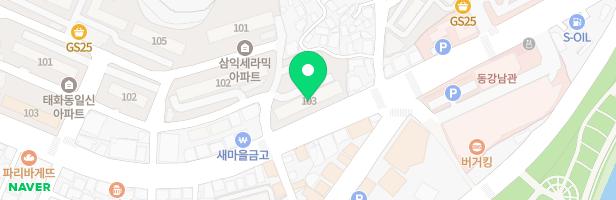삼익세라믹 103동 놀이터 지도 이미지