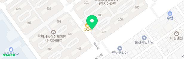 삼성래미안1차 관리동앞 놀이터 지도 이미지