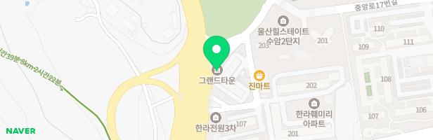 울산그랜드타운아파트 지도 이미지