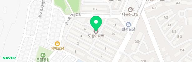 옥동도성아파트 어린이놀이터 지도 이미지