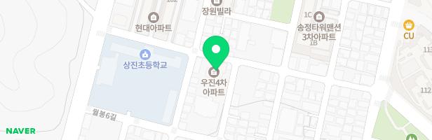 우진4차아파트 어린이 놀이터 지도 이미지