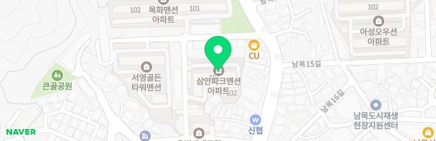 삼안파크맨션 어린이 놀이터 지도 이미지