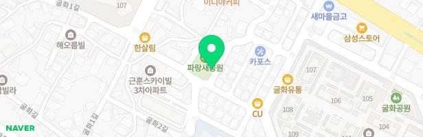 파랑새공원 어린이놀이시설 지도 이미지