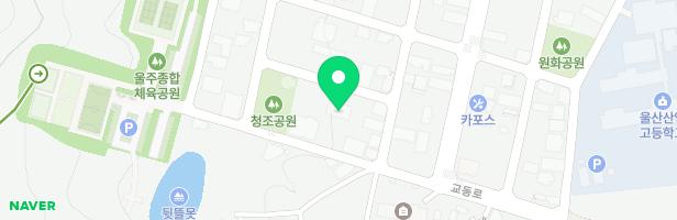 청조공원 어린이놀이시설 지도 이미지