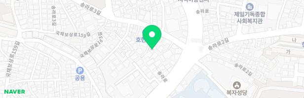 청산어린이집 지도 이미지