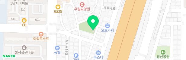 새동네공원 어린이 놀이시설 지도 이미지