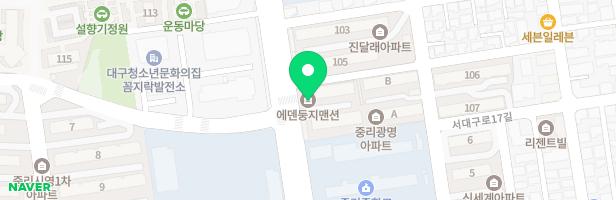 에덴둥지 어린이 놀이시설 지도 이미지