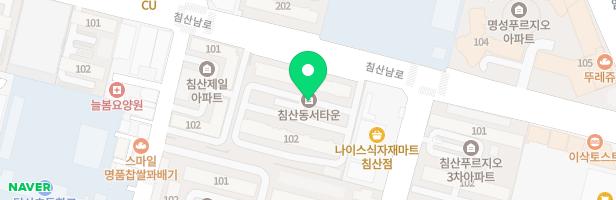 침산동서타운 놀이시설 지도 이미지