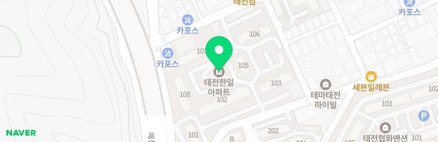 한일아파트(107동뒤편) 어린이놀이시설 지도 이미지