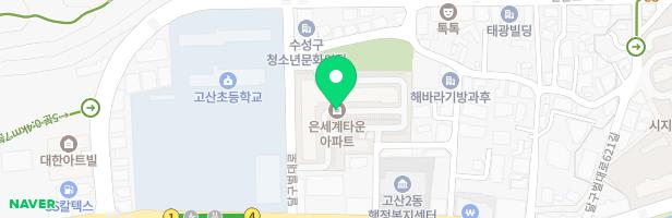 제림은세계타운 어린이놀이터1 지도 이미지