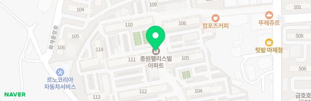 금호 종원팰리스빌-5 놀이터 지도 이미지