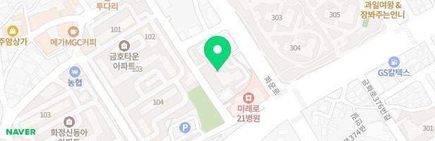 화정 영무예다음 놀이터 지도 이미지