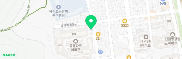 중흥아파트 어린이놀이시설 지도 이미지