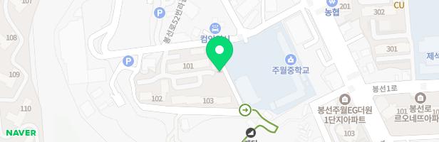 주월동 경남아파트 어린이놀이시설 지도 이미지