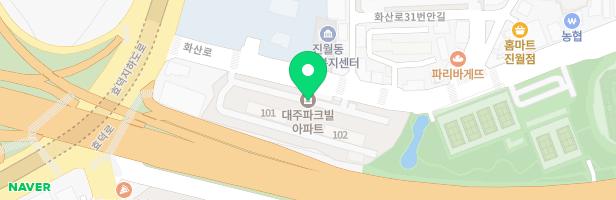 대주파크빌아파트 어린이놀이시설 지도 이미지