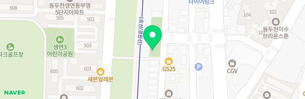 33호 어린이공원 놀이터 지도 이미지
