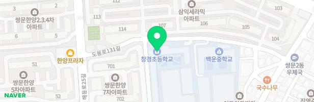 창경초 놀이시설 지도 이미지
