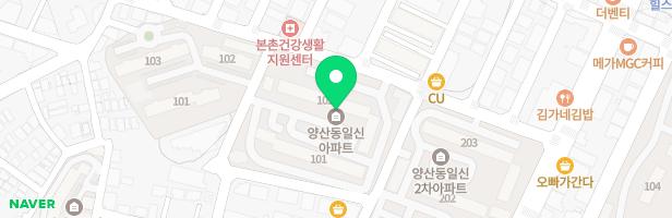 양산동_양산1차일신아파트 지도 이미지