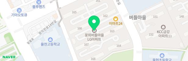 꽃뫼버들마을LG아파트 162동 놀이터 지도 이미지