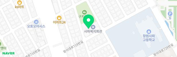 꽃무지풀무지유치원 어린이놀이시설 지도 이미지