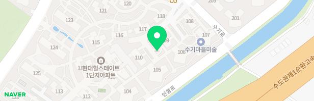 김포 고촌 수기마을 힐스테이트아파트 1단지 109동앞 놀이터2 지도 이미지
