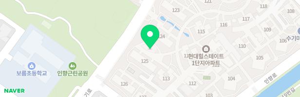 김포 고촌 수기마을 힐스테이트아파트 1단지 125동앞 놀이터3 지도 이미지