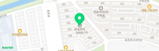 까치1차아파트 어린이놀이터 지도 이미지