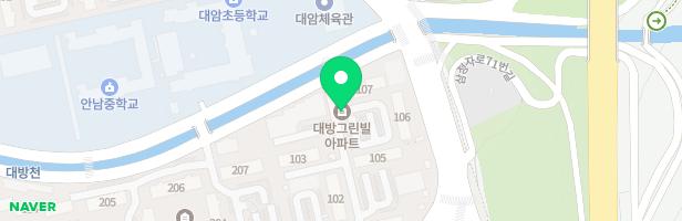 대방그린빌아파트 어린이놀이터2(유치원앞) 지도 이미지