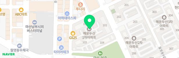 두산1차아파트 101동옆 놀이터 지도 이미지