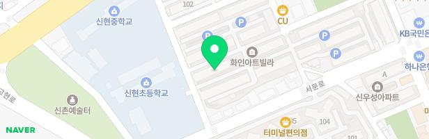 화인아트빌라 B동 놀이터 지도 이미지
