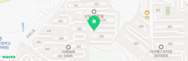 신우스위트빌1차아파트(105동 앞) 지도 이미지