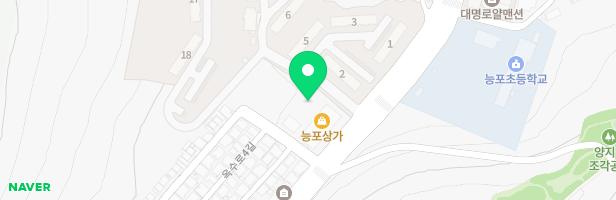 능포대우아파트 1(정문) 지도 이미지