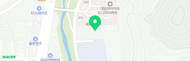 무지개어린이집 지도 이미지