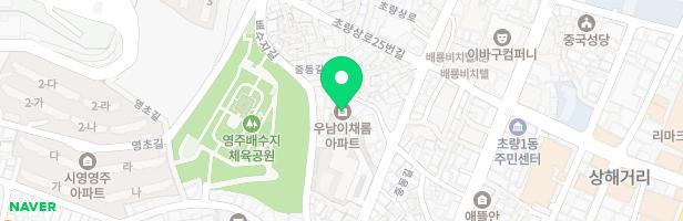 우남이채롬아파트 어린이놀이시설 지도 이미지