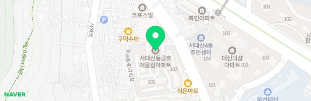 금호어울림아파트어린이놀이시설 지도 이미지