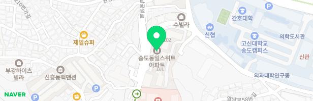 송도동일스위트아파트 어린이놀이시설 지도 이미지