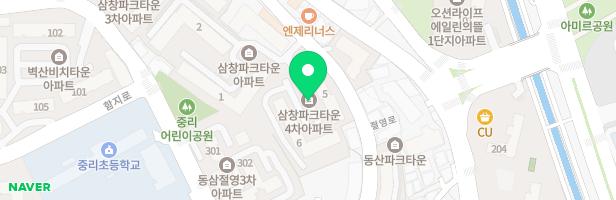 삼창파크타운5,6동 어린이놀이터 지도 이미지