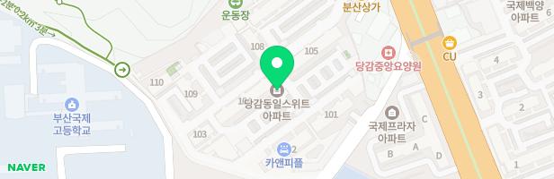당감동일스위트 제1어린이놀이시설(107동뒤) 지도 이미지