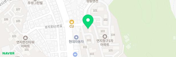 연지유림노르웨이숲 102동 어린이놀이설 지도 이미지