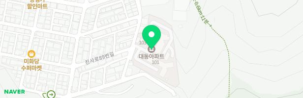 개금대동아파트 어린이놀이시설 지도 이미지