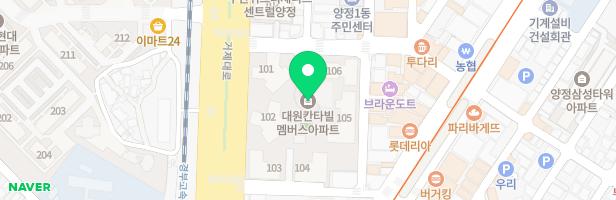 대원칸타빌멤버스 어린이놀이시설(유아놀이터) 지도 이미지